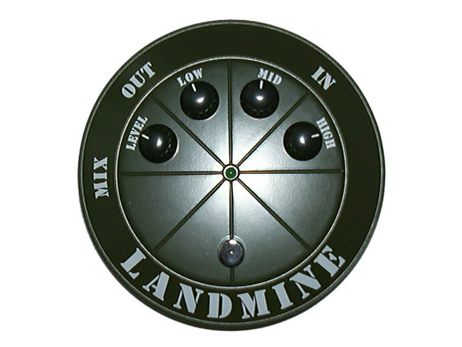The Landmine distortion pedal